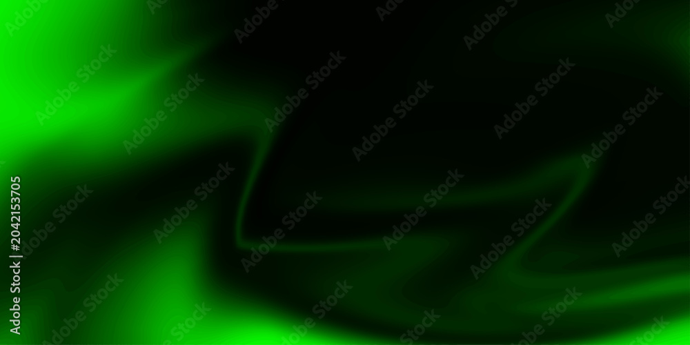 Obraz premium Abstract Blue and Green Silk Wave Background with Smooth Flowing Texture