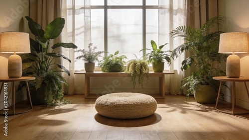 Modern Home Wellness Space