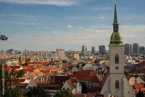 Photos Bratislava, Slovakia - September 21, 2023: Bratislava Historical center sity at summer, Slovakia