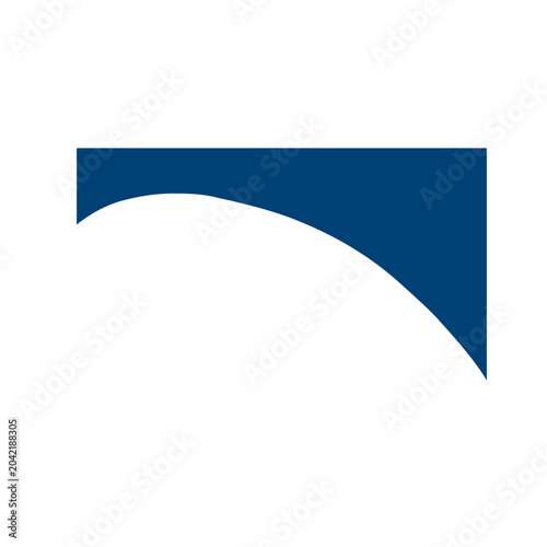 Geometric Website border and separator headers. Vector ilustration