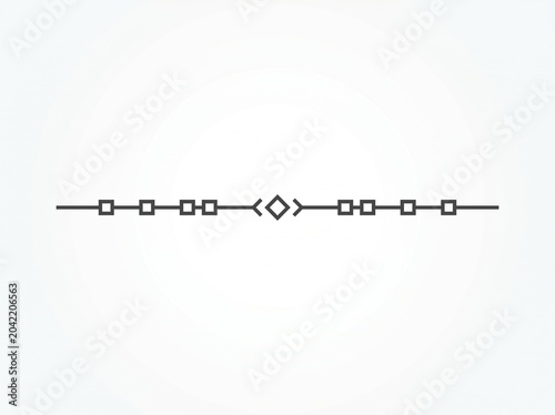Minimalist Horizontal Divider Line Element for Modern Graphic Design Projects