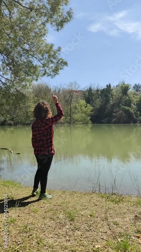 Relax at Lake Penne in Abruzzo
