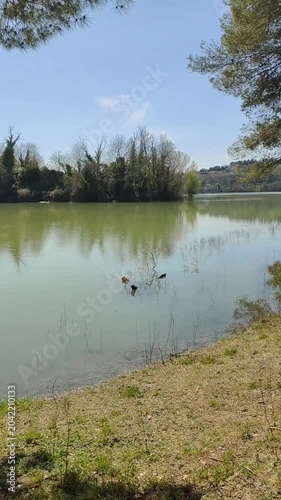 Relax at Lake Penne in Abruzzo