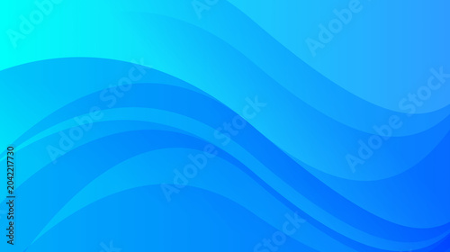 waves blue abstract background