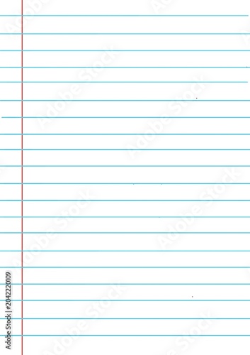 Cuadro en lienzo blank notebook with pencil