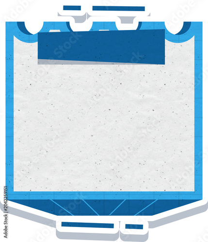 Aesthetic Sticky Note Shape Blank Speech Bubble Memo Notepad Graphic Element