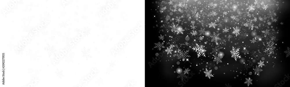 Fototapeta premium snow filter