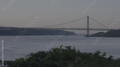 George Washington Bridge at sunset slog