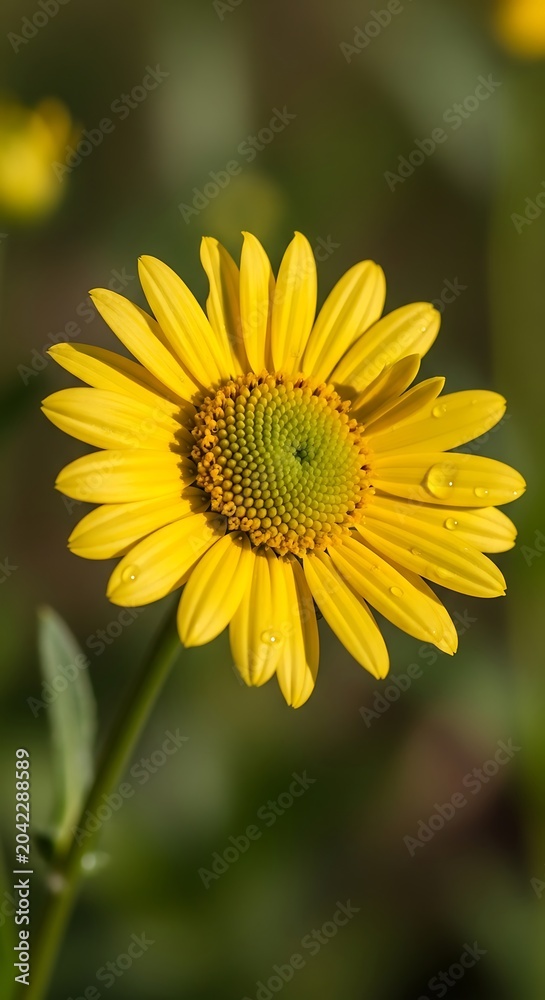 Obraz premium Bright Yellow Sunflower Blooming in Natural Sunlight.