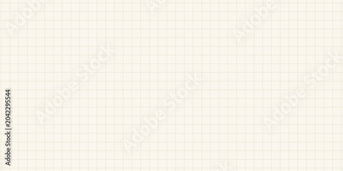 Fotografía Old beige square notebook paper seamless pattern