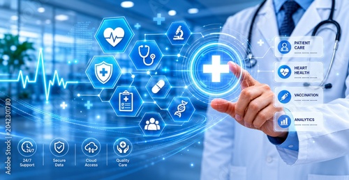 Digital Healthcare Ecosystem with Medical Analytics, Diagnostics, and Patient Management