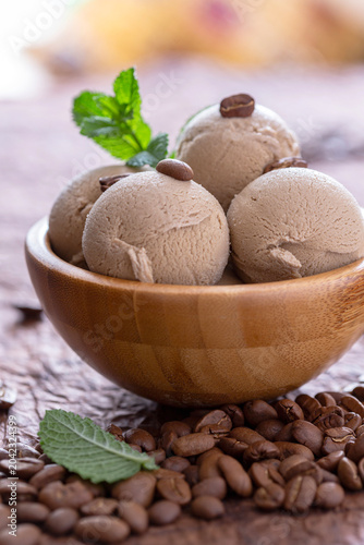 Mocha Ice Cream Indulgence..