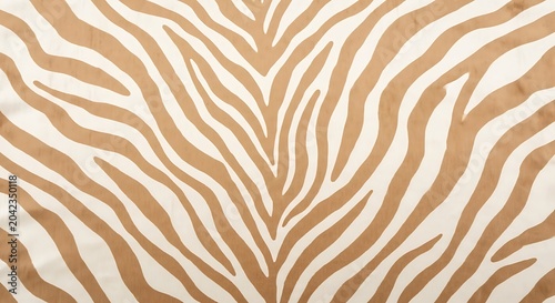 Brown and white zebra animal print pattern