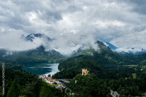 Castle in the mountains