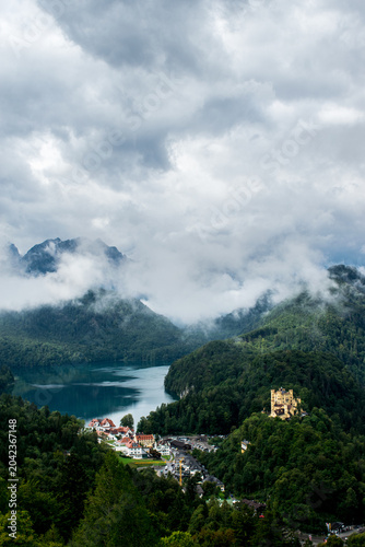 Castle in the mountains