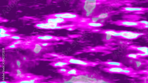 Animation purple background with particles