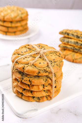 Handmade Sesame Seed Cookies - Old Fashioned Snack Stack