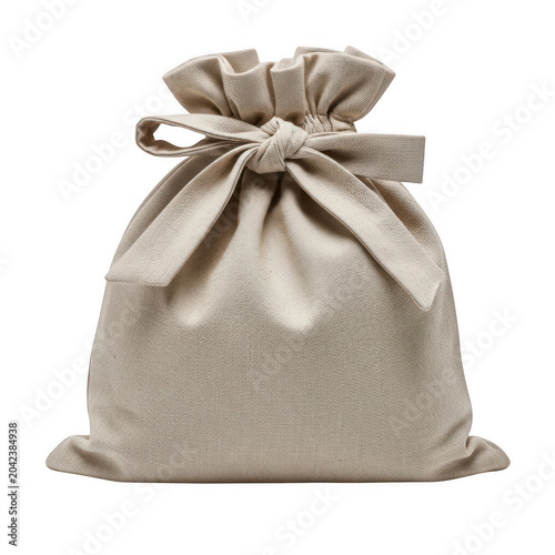 Elegant silver mesh gift bag with decorative bow and glitter accents