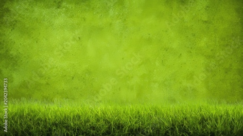 Green grass background with natural lawn texture.