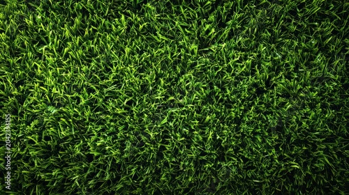 Vibrant green grass texture background with natural garden lawn pattern, ideal for football pitch, golf course surfaces, and sports field design as a seamless textured green backdrop.