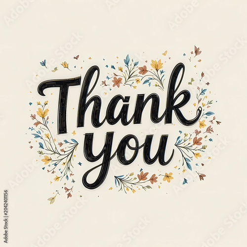 Thank you card