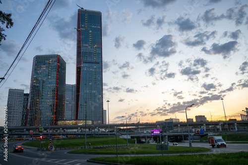 Photography iCITY Business Center in Moscow