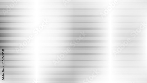 Photos Horizontal gray lines stretch across a bright white surface in this industrial vector background, featuring vertical light gradients that mimic a brushed aluminum metal texture