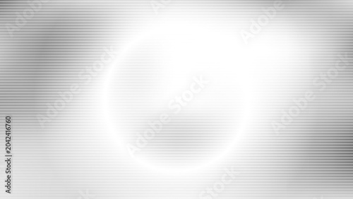 Fotografie Horizontal lines create a ribbed texture across this metallic silver vector background featuring vertical light gradients that simulate a polished aluminum sheet surface