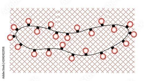 Fotografija Molecular structure of graphene lattice with carbon atoms in hexagonal pattern