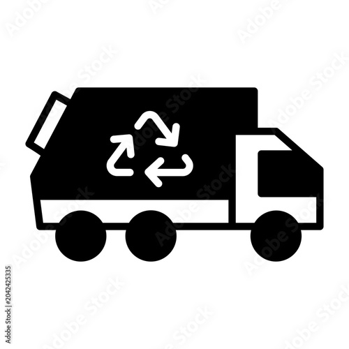 recycling truck