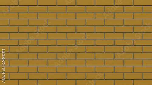 Golden yellow brick wall texture background for modern interior branding and clean architectural wallpaper with professional urban backdrop design and bright masonry surface pattern