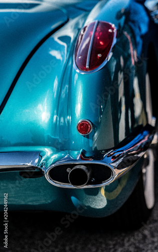 Fotografija vintage car light detail