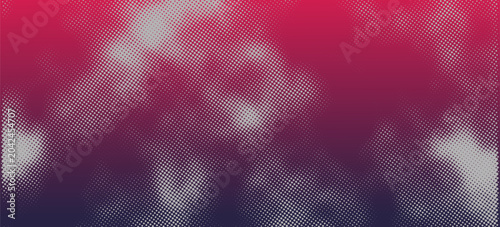 Canvastavla Halftone dotted pattern as a background featuring layered magenta textures, purp
