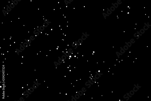 Photos starry night sky pattern on black background