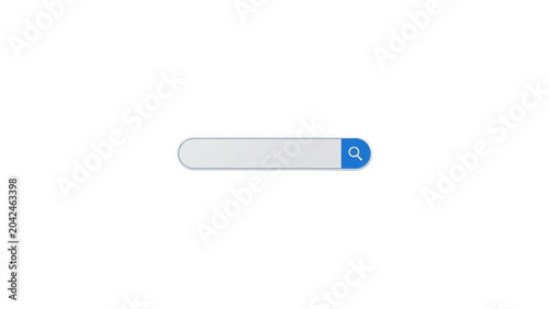 Search bar element for finding information online