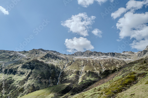 View to the austrian alps