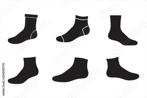 Set of black socks