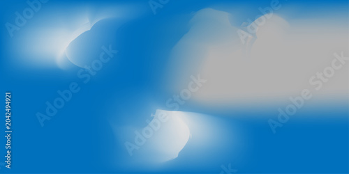 Photos Bright Blue Sky with Fluffy White Clouds on a Clear Day