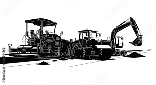 tractor on the beach