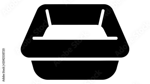 Foto Cat litter box liners pack icon