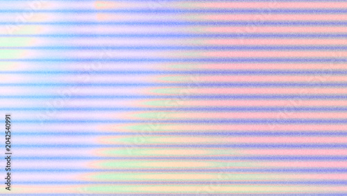 Pastel holographic scanline background with VHS-inspired texture, dreamy gradient in light green, peach, blue, purple. Y2K vaporwave aesthetic abstract backdrop for branding, web design, social media