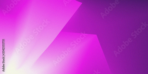 Vibrant Pink And Purple Abstract Gradient Background With Geometric Shapes And Bright Light