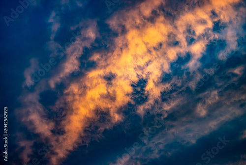 sunset clouds