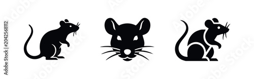 Foto Rat Icons - Rodents and Pests