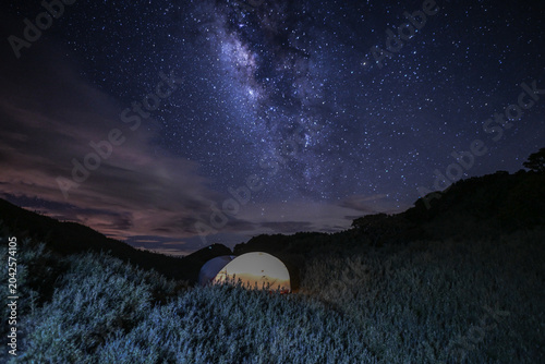 Canvas Print Beautiful View Of Hehuanshan East Peak, The Easily Reachable Place In Taiwan To