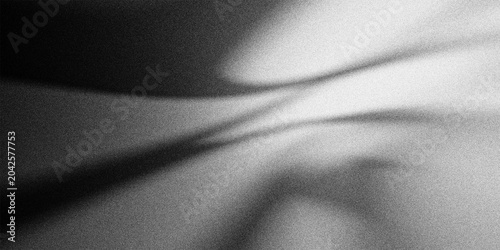 Foto Abstract grainy background creating black white shadows and light wavy backgroun