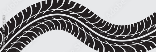 Foto Tire track