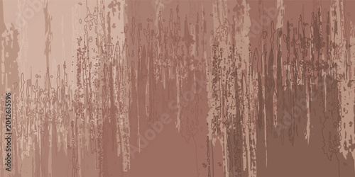 Bild auf Leinwand Aesthetic soft brown abstract irregular modern up and down dislocation pattern for business presentation, flyer, poster, print, decoration, card, brochure cover, design background, wallpaper