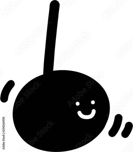 Dancing musical notes