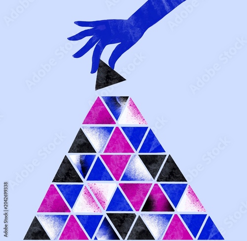 Final Step: Completing the Geometric Business Pyramid